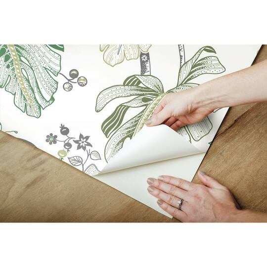 RoomMates Boho Palm Peel & Stick Wallpaper